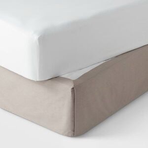 Room Essentials Twin Bed Skirt Gray NEW | Classic Dust Ruffle